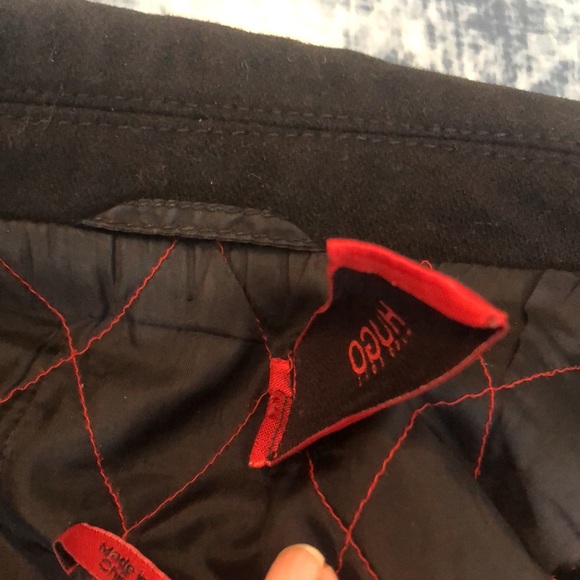 HUGO BOSS navy winter coat size small - Picture 11 of 16